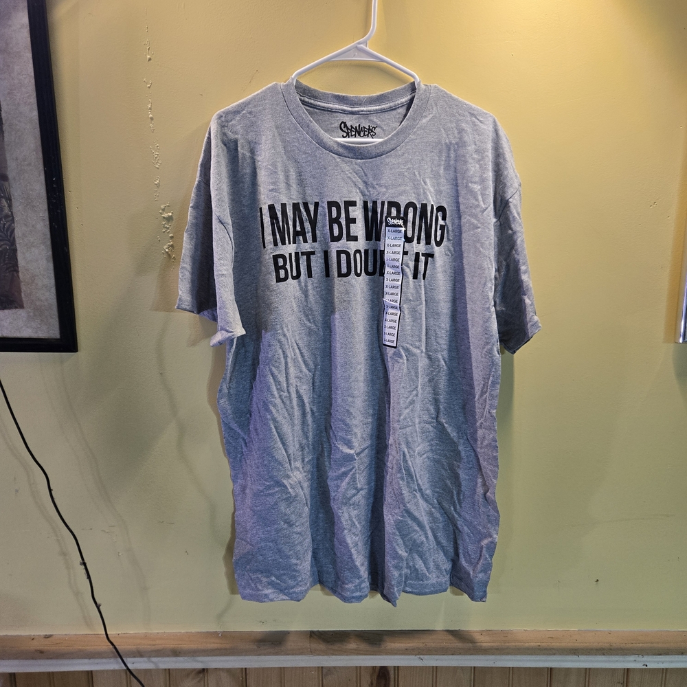 Spencer's Gray Statement Tee
